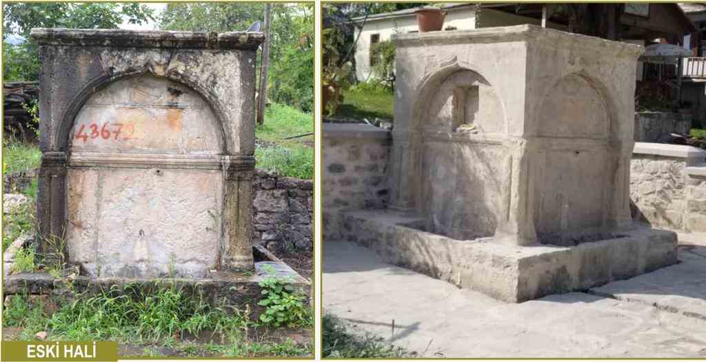 TARİHİ ÇEŞMELER GELECEK İLE BULUŞTURULUYOR